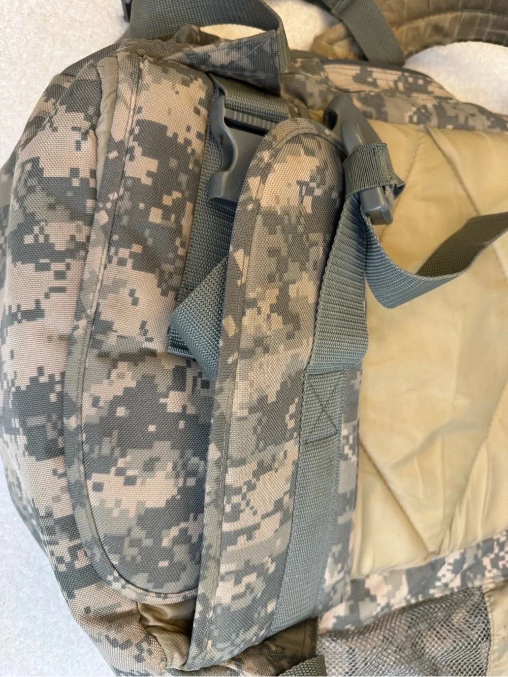 US Army 1st Bn 19th Infantry Tactical Camo Backpack 23x19